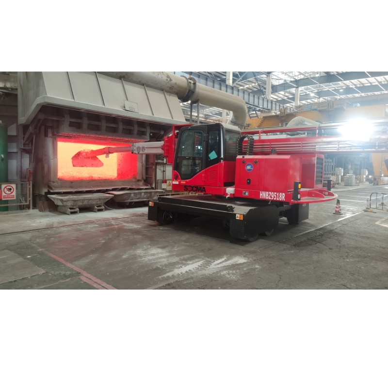 Vehículo de mantenimiento de hornos SOCMA HNBZ9518R para acerías y fundiciones